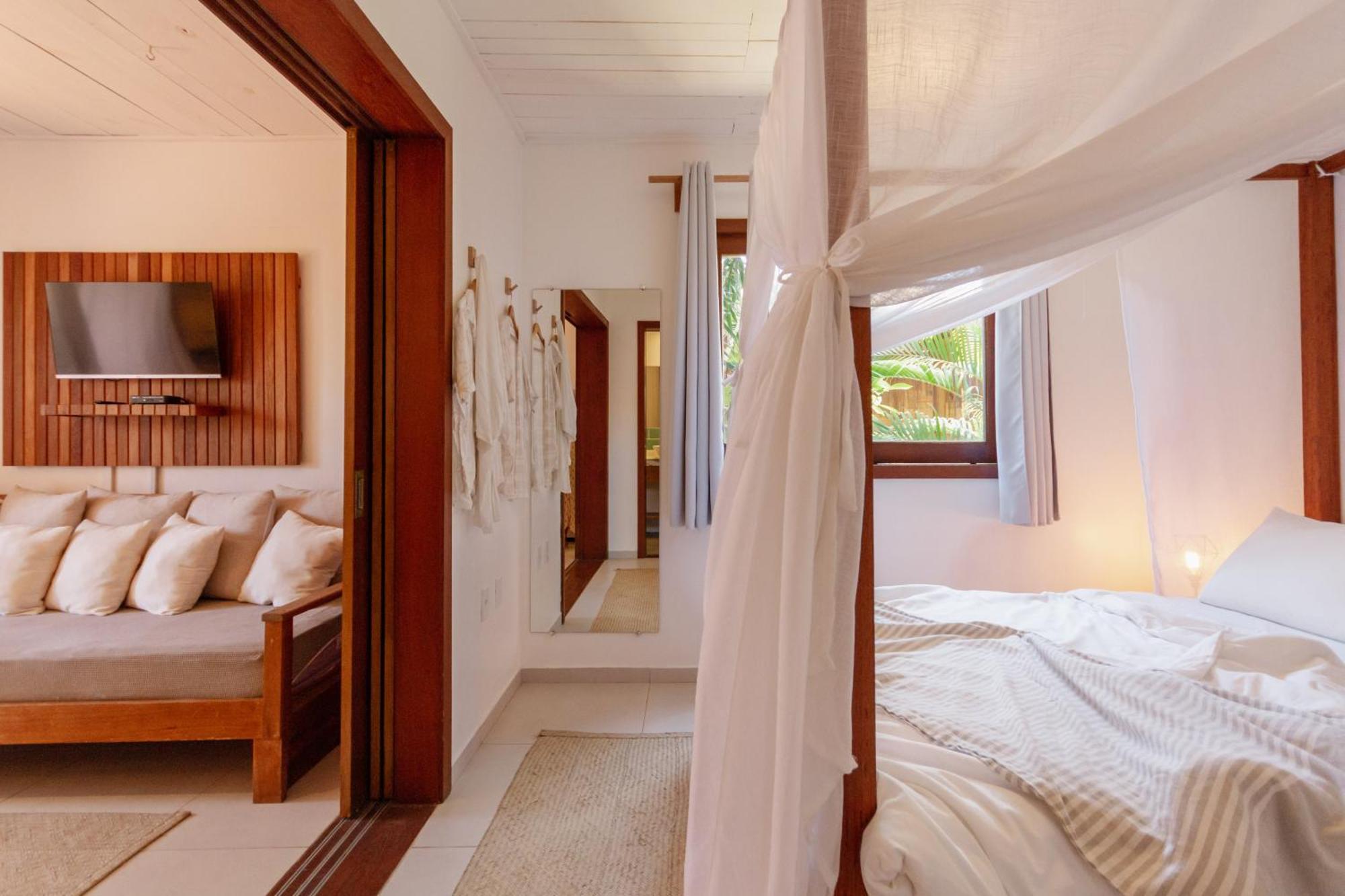 Villa Estrela Bungalow Итакаре Экстерьер фото